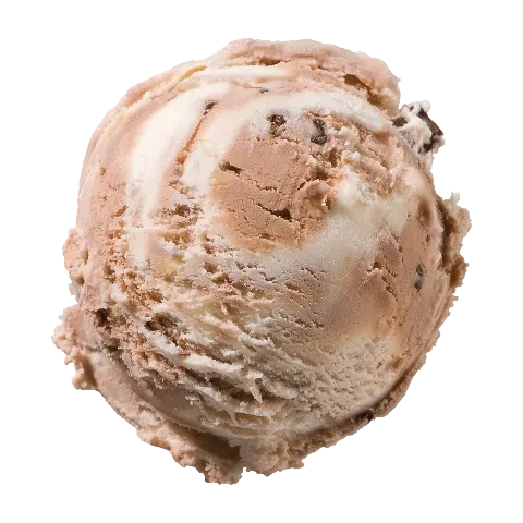 Eiskugel Nuss Nougat Praliné