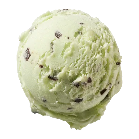 Eiskugel Schoko-Mint