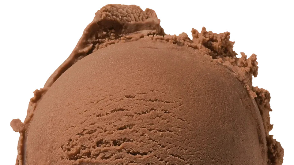 Eiskugel Schokolade