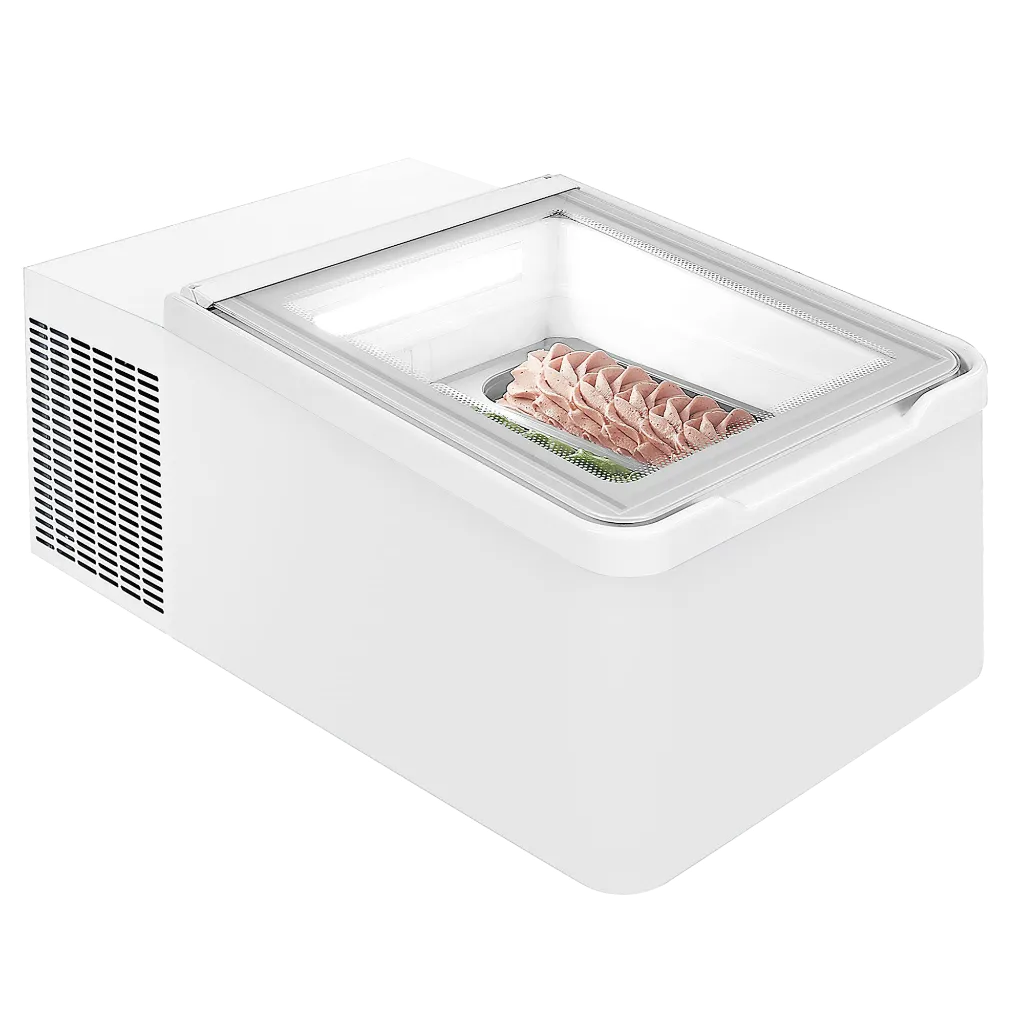 Mobile Eisbar Größe S mit 2 Eiswannen