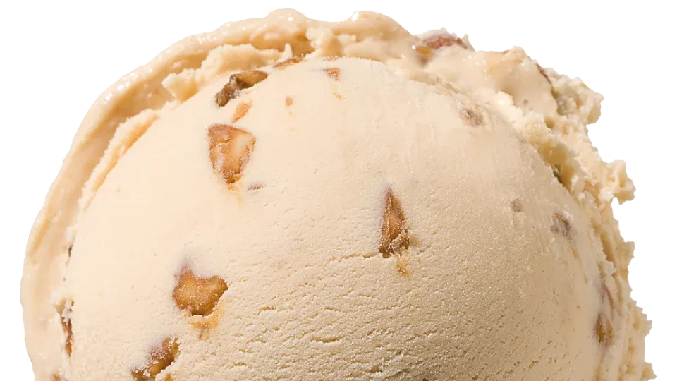 Eiskugel Walnuss